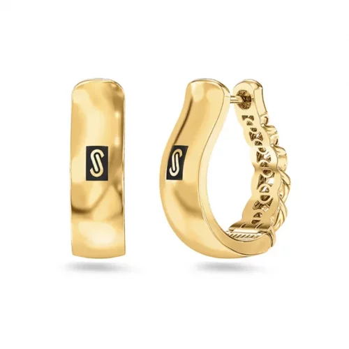 Boucles d'oreilles Monaco Chain Classic , Or 18 kt -740 e