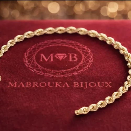 Bracelet Diana - Maille Corde Torsadée