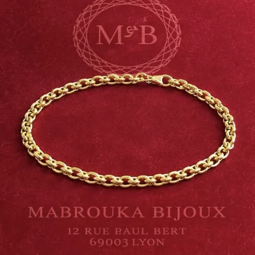 Bracelet Maille Jaseron