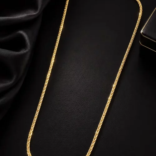 Collier Maille Tressée